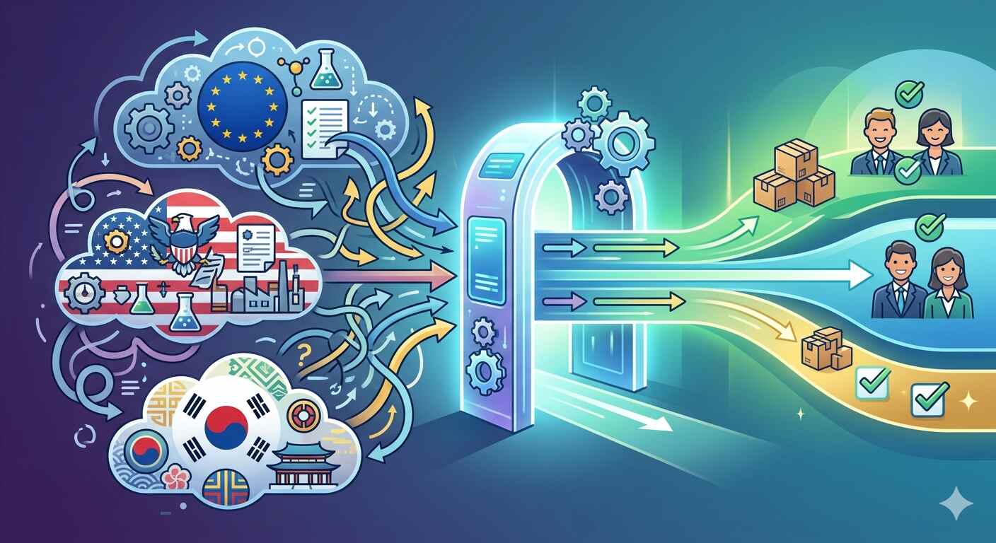 REACH vs. TSCA vs. K-REACH: How GPC Gateway Helps You Manage Multiple Chemical Frameworks